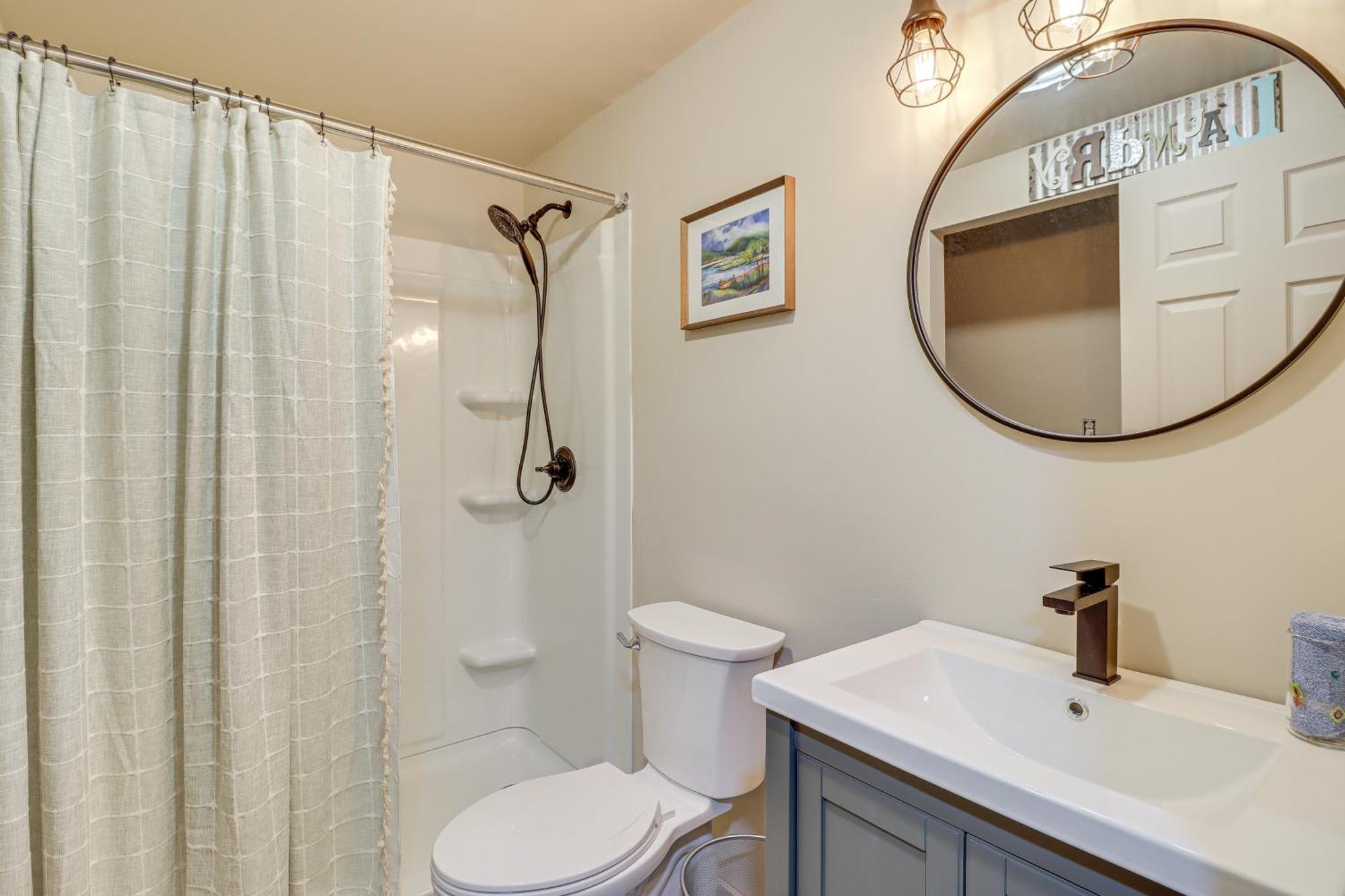 Quaint Jim Thorpe Cabin Retreat, Walk To Beach! Ngoại thất bức ảnh