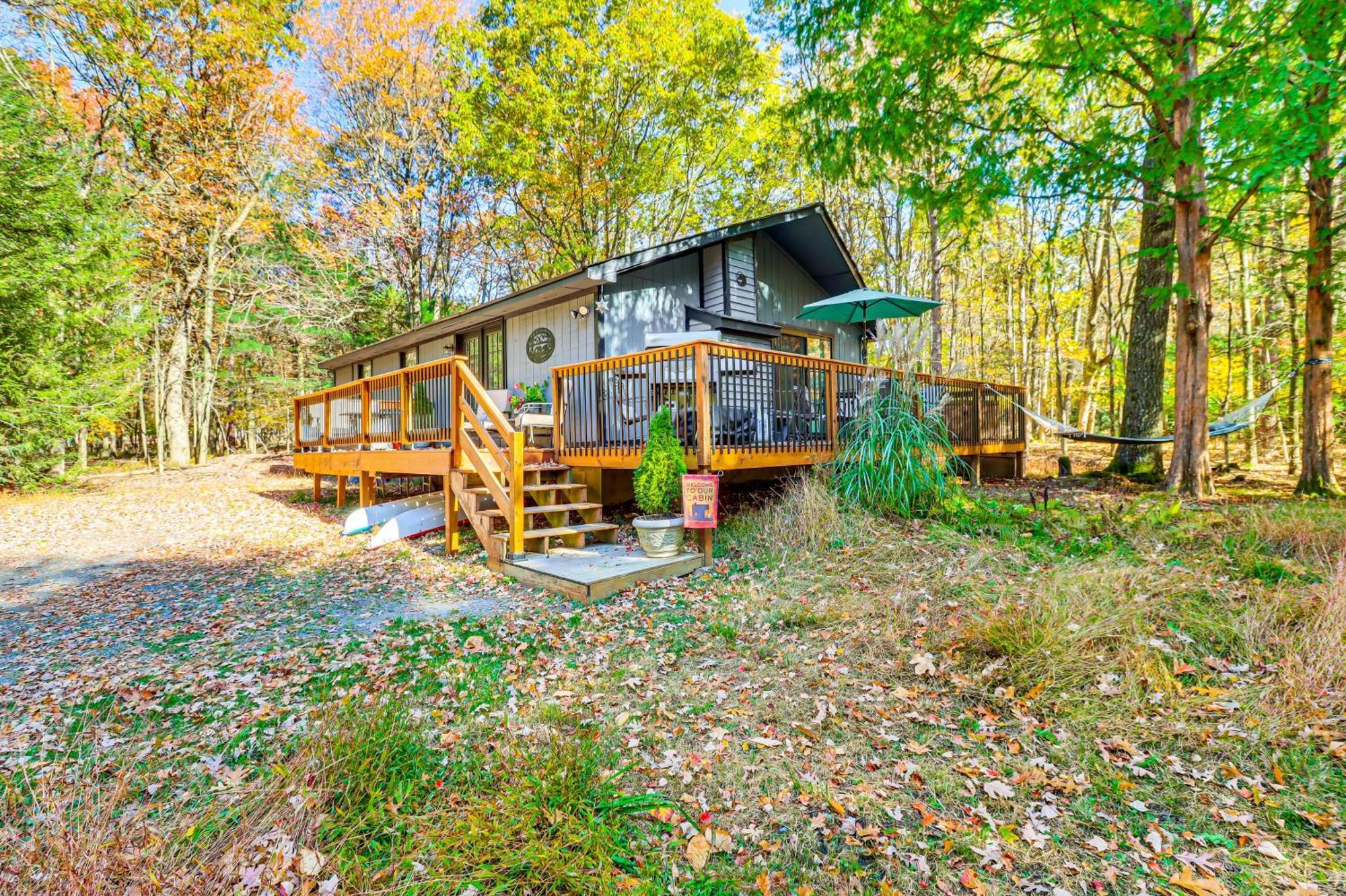 Quaint Jim Thorpe Cabin Retreat, Walk To Beach! Ngoại thất bức ảnh
