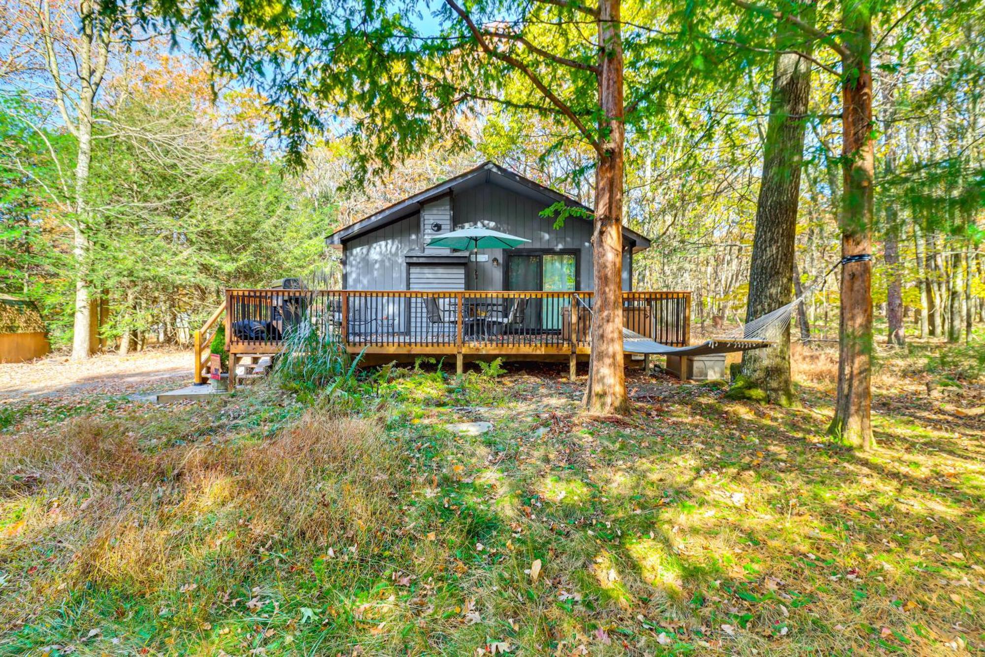 Quaint Jim Thorpe Cabin Retreat, Walk To Beach! Ngoại thất bức ảnh
