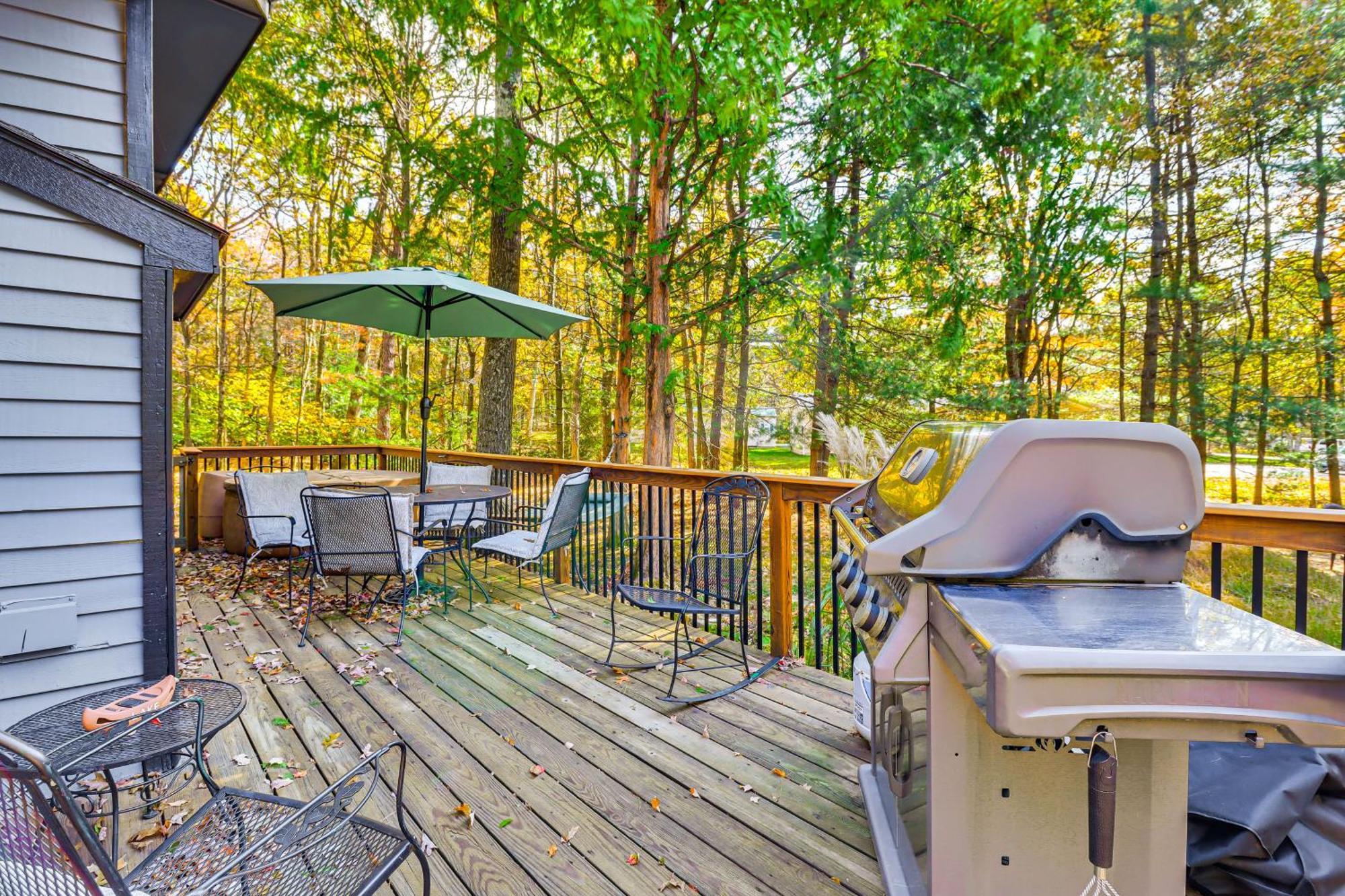 Quaint Jim Thorpe Cabin Retreat, Walk To Beach! Ngoại thất bức ảnh